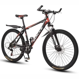 PhuNkz  PhuNkz Professional Mountain Bike for Women / Men 26 inch Mtb Bicycles 21 / 24 / 27 Speeds Lightweight Carbon Steel Frame Front Suspension / B / 21 Speed