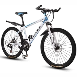 PhuNkz  PhuNkz Professional Mountain Bike for Women / Men 26 inch Mtb Bicycles 21 / 24 / 27 Speeds Lightweight Carbon Steel Frame Front Suspension / C / 24 Speed