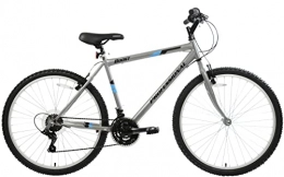 Professional Mountain Bike Professional Boost 26" Wheel Mens 21 Speed Mountain Bike 19" Frame Silver Blue
