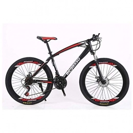 PYROJEWEL Mountain Bike PYROJEWEL Outdoor sports Bicycle 26" Mountain Bike 2130 Speeds HighCarbon Steel Frame Shock Absorption Mountain Bicycle Outdoor sports (Color : Black)