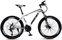 QZ Mountain Bike QZ Man Woman General purpose Mountain Bike, Beach Snowmobile Bicycle, Double Disc Brake Adult Bicycles, 26 Inch Aluminum Alloy Wheels (Color : A, Size : 24 speed)