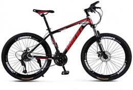 QZMJJ Bike QZMJJ Mountain Bike, Mountain Trail Bike High Carbon Steel Outroad Bicycles High-Carbon Steel Frame MTB Bike 26Inch Mountain Bike With Disc Brakes And Suspension Fork (Color : E, Size : 21 Speed)