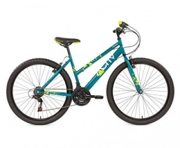 Raleigh Mountain Bike Raleigh. Activ Figaro 26" Wheel Womens MTB Bike 18 Speed 20" Low Step Frame Turquoise