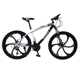 FHKBB Mountain Bike Road Bikes Mountain Bike MTB Bicycle Adult Road Bicycles For Men And Women 24 / 26In Wheels Adjustable Speed Double Disc Brake Off-road Bike