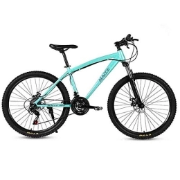 RYP Mountain Bike Road Bikes Mountain Bike MTB Bicycle Adult Road Bicycles For Men And Women 26In Wheels Adjustable Speed Double Disc Brake Off-road Bike (Color : Blue, Size : 27 speed)