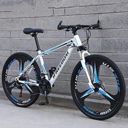 SANJIANG Mountain Bike SANJIANG Mountain Bike, 21 / 24 / 27 / 30 Speed Double Disc Brake City Bikes 24 / 26 Inches All-Terrain Adaptation Hard Tail Front Shock Absorber Suspension, E-24in-27speed
