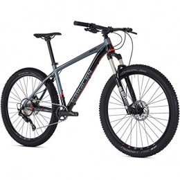 Saracen Mountain Bike Saracen 2019 Mens Mantra Black / Grey Hardtail Mountain Bike 17 Inches