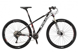 SAVA DECK700 Carbon Fiber Mountain Bike 27.5"/29" Complete Hard Tail MTB Bicycle 22 Speed SHIMANO 8000 DEORE XT Manituo M30 Suspension Fork Maxxis Tire