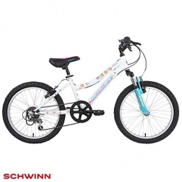Schwinn Mountain Bike Schwinn Girl Shade Kids Bike - White, 20 inch