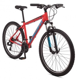 Schwinn Mountain Bike Schwinn Mesa 3 Adult Mountain Bike, 21 speeds, 27.5-inch Wheels, Large Aluminum Frame, Red