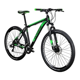 EUROBIKE Mountain Bike SD Eurobike X9 Adult Mountain Bike Light Aluminum Frame Bicycle 29 Inch For Men And Woman (Green)