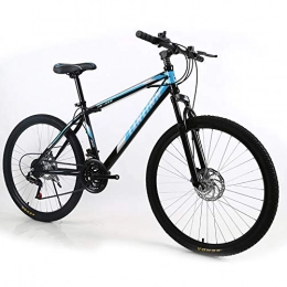SIER Bike SIER Aluminum alloy 26 inch mountain bike disc brake v brake off-road adult speed mountain men and women bicycle, Blue