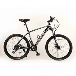 SIER Mountain Bike SIER Aluminum alloy bicycle 26 inch 30 speed variable speed off-road damping mountain bike, Black