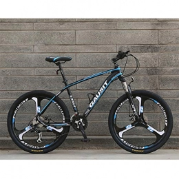 SIER Mountain Bike SIER Aluminum alloy bicycle 26 inch 30 speed variable speed off-road damping three-knife wheel mountain bike, Blue