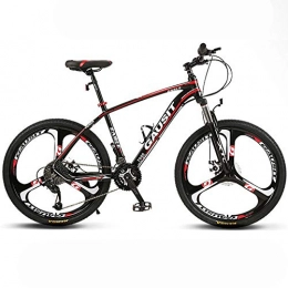SIER Bike SIER Aluminum alloy bicycle 26 inch 30 speed variable speed off-road damping three-knife wheel mountain bike, Red