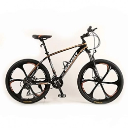 SIER Bike SIER Aluminum alloy bicycle 26 inch 30 speed variable speed off-road shocking six-knife wheel mountain bike, Orange