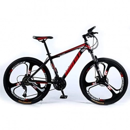SIER Bike SIER Bicicleta de montaña para adultos 26 pulgadas 30 velocidades una rueda todoterreno amortiguador de hombres y mujeres bicicleta bicicleta, Red
