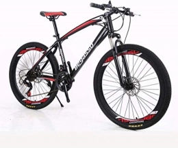 Smisoeq Mountain Bike Smisoeq MTB road vehicles, cars 26 / 24 inch hard tail bicycle, the bicycle shift, bis suspension bike (Color : C, Size : 26 inch)