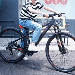 WANYE Bike Sport Adult Mountain Bike, 29-inch Wheels, Mens Small Frame, 2.1 Tire, Black 30 speed