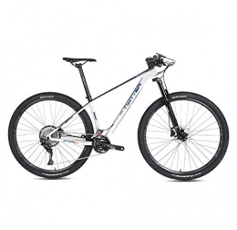 BIKERISK Bike STRIKERpro Mountain Bike, Featuring 15 / 17 / 19-Inch Carbon fiber Frame, 22 / 33-Speed Drivetrain, Dual Mechanical Disc Brakes, 27.5 / 29-Inch Wheels(Silver), 33speed, 29×15