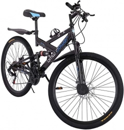 SYCY Bike SYCY 26 Inch 21-Speed Bicycle Junior Aluminum Full Mountain Bike Full Suspension Road Bikes with Disc Brakes Bicycle