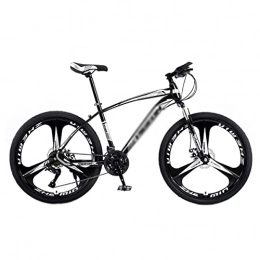 T-Day Mountain Bike T-Day Mountain Bike 26 Inch Mountain Bike Urban Commuter City Bicycle High Carbon Steel Frame 21 / 24 / 27 Speed With Mechanical Disc Brakes(Size:21 Speed, Color:Black)