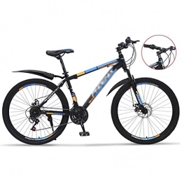 T-Day Mountain Bike T-Day Mountain Bike 26 Inch Wheels Mountain Bike 24 Speed Bicycle Daul Disc Brakes For Adults Mens Womens(Size:24 Speed, Color:Blue)