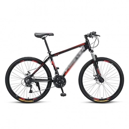 T-Day Bike T-Day Mountain Bike 26 Inches Wheel Mountain Bike 24 / 27 Speed Mountain Bicycle Dual Suspension MTB For Men Woman Adult And Teens(Size:24 Speed, Color:Red)