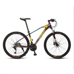 T-Day Mountain Bike T-Day Mountain Bike Mountain Bike 26 Inch Aluminum Frame 27Speed With Dual Disc Brake Lock-Out Suspension Fork For Men Woman Adult And Teens(Color:B)