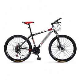 T-Day Mountain Bike T-Day Mountain Bike Mountain Bikes 24 / 27 Speed Shifters Double Disc Brake 27.5 Inches Spoke Wheels Anti-Slip Bicycle For Men Woman Adult And Teens(Size:21 Speed, Color:Red)