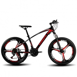 TATANE Mountain Bike TATANE Couple Mountain Bike, Men And Women 24 / 26 Inch Variable Speed Adult Student Carbon Steel Bike, Student 21 / 24 / 27 Speed Outdoor Bicycle, Red, 26 inch 27 speed