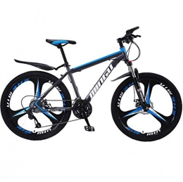 Tbagem-Yjr Bike Tbagem-Yjr Commuter City Hardtail Bike - Mountain Bicycle Riding Damping Mountain Bike (Color : Black blue, Size : 21 Speed)