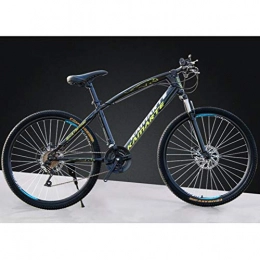 Tbagem-Yjr Mountain Bike Tbagem-Yjr Mens Mountain Bike 26 Inche Wheel Commuter City Hardtail City Road Bicycle Cycling (Color : Black, Size : 24 speed)