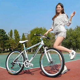 Tbagem-Yjr Bike Tbagem-Yjr Unisex Mountain Bike 26 Inch Wheel, Commuter City Hardtail Bike 24 Speed Unisex Bicycle (Color : C)
