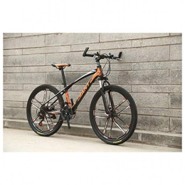 Tokyia Mountain Bike Tokyia Outdoor sports 26'' HighCarbon Steel Mountain Bike with 17'' Frame Dual DiscBrake 2130 Speeds, Multiple Colors bicycle (Color : Black)