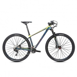Tokyia Mountain Bike Tokyia Outdoor sports Carbon fiber mountain bike, XT27.5 inch 29 inch 22 speed 33 speed double disc brake adult men and women cross country mountaineering bicycle outdoor riding bicycle (Color : B)