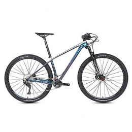Tokyia Mountain Bike Tokyia Outdoor sports Carbon fiber mountain bike, XT27.5 inch 29 inch 22 speed 33 speed double disc brake adult men and women cross country mountaineering bicycle outdoor riding bicycle (Color : C)