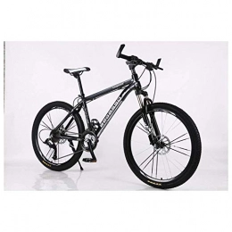 Tokyia Mountain Bike Tokyia Outdoor sports Moutain Bike Bicycle 27 / 30 Speeds MTB 26 Inches Wheels Fork Suspension Bike with Dual Oil Brakes bicycle (Color : Black)