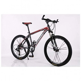 Tokyia Mountain Bike Tokyia Outdoor sports Moutain Bike Bicycle 27 / 30 Speeds MTB 26 Inches Wheels Fork Suspension Bike with Dual Oil Brakes bicycle (Color : Red)