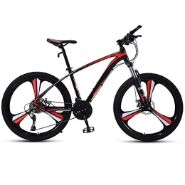 TRGCJGH Mountain Bike TRGCJGH Men's Mountain Bike Double Disc Brake 26 Inches All-Terrain City Bikes Adults Only Outdoor Cycling Hard Tail Front Suspension, E-26inches-27speed