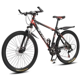 TRGCJGH Mountain Bike TRGCJGH Mountain Bike For Adult 26 Inch, Men Women MTB With Dual Disc Brake, Full Suspension Mountain Trail Bike Outroad Bicycles, E-27speed