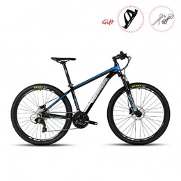W&TT Bike W&TT Mountain Bike SHIMANO M310-24 Speeds Hydraulic Disc Brake Off-road Bike 26" / 27.5" Adults Aluminum Alloy Bicycles with Suspension Fork and Shock Absorber, Blue, 27.5"*15.5