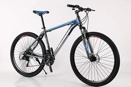 WANG-L Mountain Bike WANG-L 29-inch X19-inch Mountain Bike Adult Men Women Dual Disc Brake Shock Absorption Variable Speed Highway MTB Boy Girl Bicycle, Blue