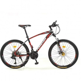 WYJBD Bike WYJBD 24 / 26 Inch Men's Mountain Bikes High-Carbon Hard Frame Mountain Bike21 / 24 / 27 / 30 Speed Spoke Mountain Bicycle, 1, a30 (Color : 2, Size : A27)