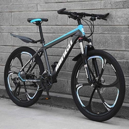 WYJBD Bike WYJBD 24 in Mountain Bikes with Front Suspension Adjustable Seat High-Carbon Steel Hardtail Mountain Bike21 / 24 / 27 / 30 Speed (Color : 4, Size : 21)