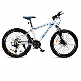 WYLZLIY-Home Mountain Bike WYLZLIY-Home Mountain Bike Bike Bicycle Men's Bike Mountain Bike, Carbon Steel Frame 26”Mountain Bicycles, Double Disc Brake And Front Fork, 21 / 24 / 27 Speed Mountain Bike Mens Bicycle Alloy Frame Bicycle