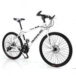 WYN Mountain Bike WYN Mountain Bicycle Speed for Adult Student, White, 26inch(165-185cm)