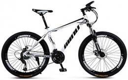 Wyyggnb Mountain Bike Wyyggnb Mountain Bike, Mountain Bike, Folding Bike Unisex Mountain Bike High-Carbon Steel Frame MTB Bike 26Inch Mountain Bike 21 / 24 / 27 / 30 Speeds With Disc Brakes And Suspension Fork