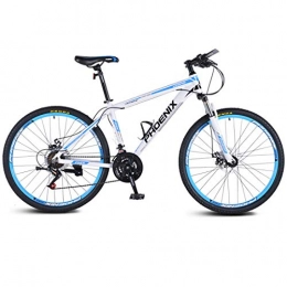 WYZQ Mountain Bike WYZQ 21 Speed Mountain Bicycle, Lightweight Aluminum Alloy Frame, Shock-Absorbing Front Fork, Kone Disc Brakes, Off-Road Road Bike for Student Men Women, A, 27.5 inches