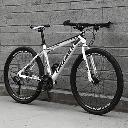 XBSLJ Mountain Bike XBSLJ Mountain Bikes, Adult Mountain Bicycle, 26In Carbon Steel Foldable Mountain Bike 21 / 24 / 27 Speed Bicycle Full Suspension MTB